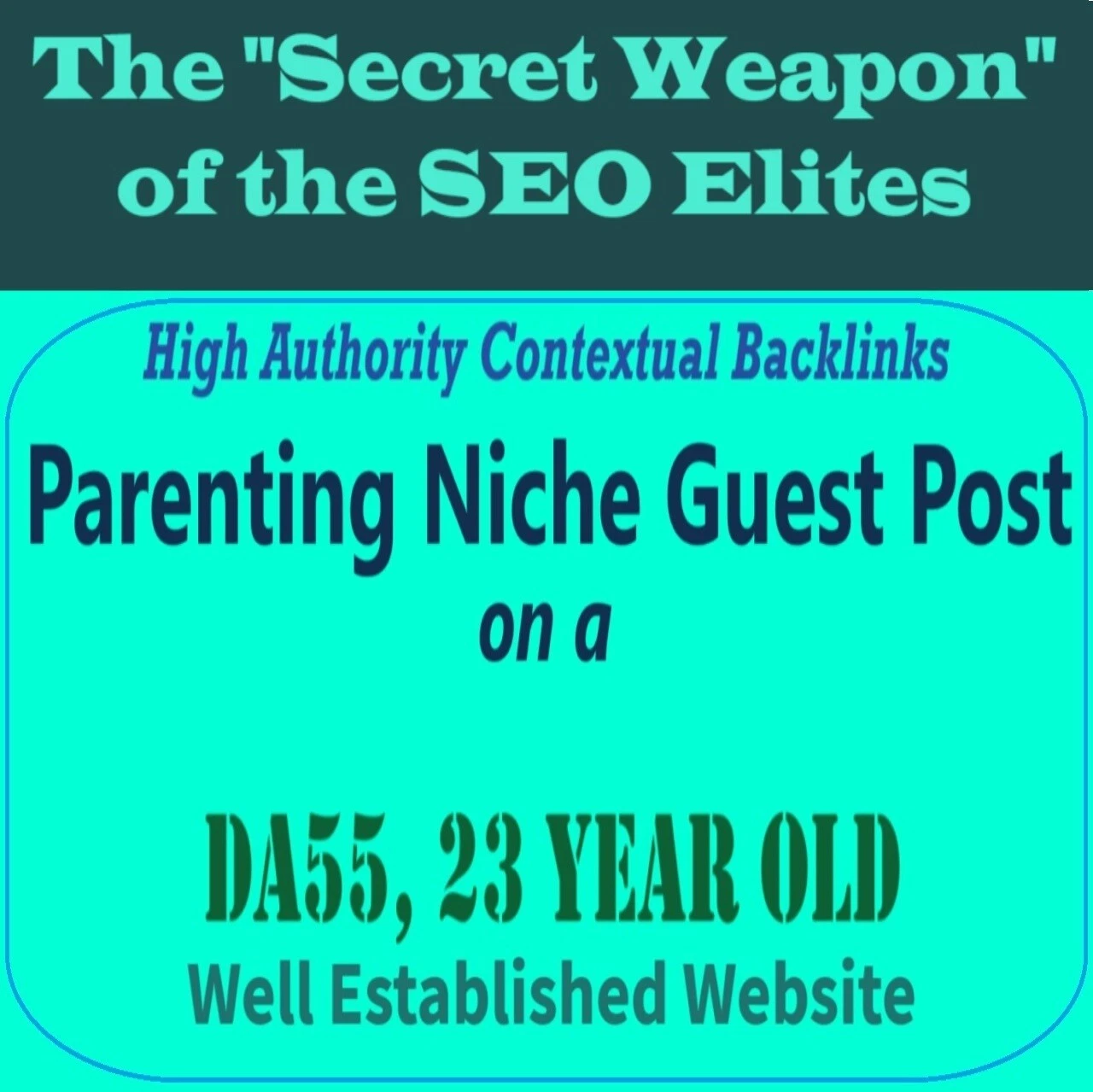 Premium SEO Guest Post on my DA50+ Parenting Blog with Dofollow backlink