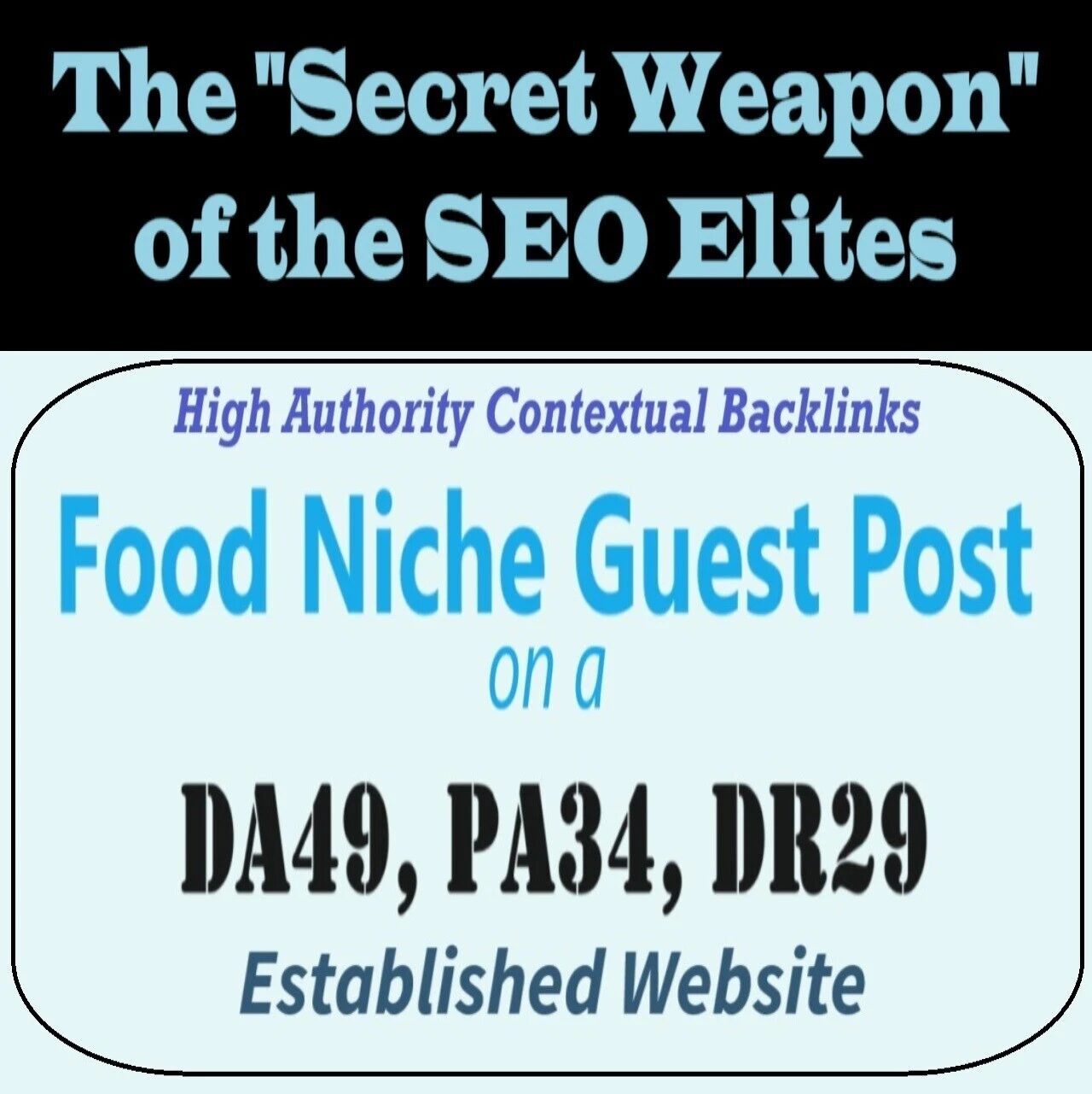 Premium SEO Guest Post on my DA40+ Food Blog with Dofollow backlink