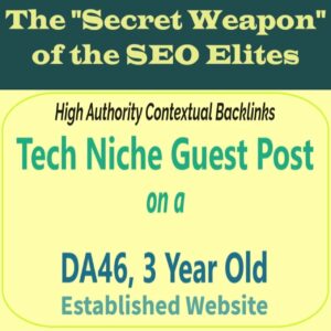 Premium SEO Guest Post on my DA40+ Tech Blog with Dofollow backlink