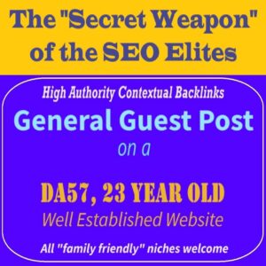 Premium SEO Guest Post on my DA50+ General Blog with Dofollow backlink