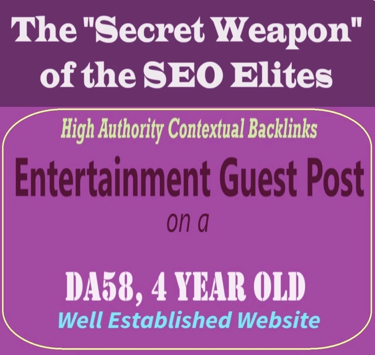 Premium SEO Guest Post on my DA50+ Entertainment Blog with Dofollow backlink