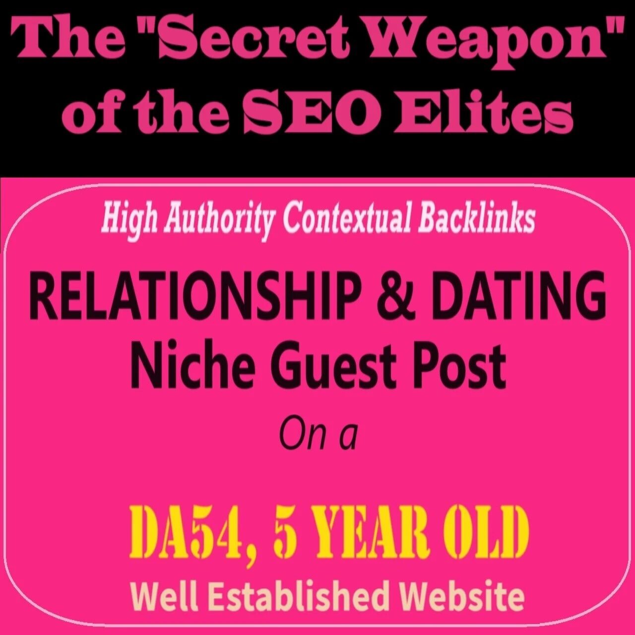 Premium SEO Guest Post on my DA40+ Relationship & Dating Blog + Dofollow Link