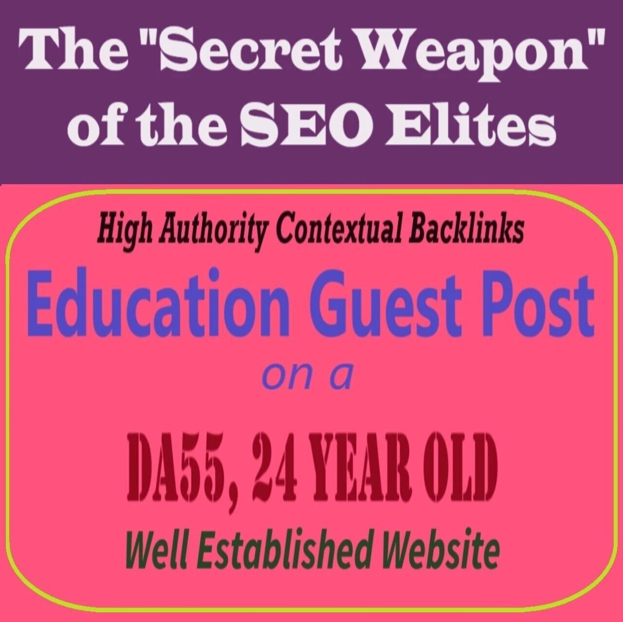 Premium SEO Guest Post on my DA50+ Education Blog with Dofollow backlink