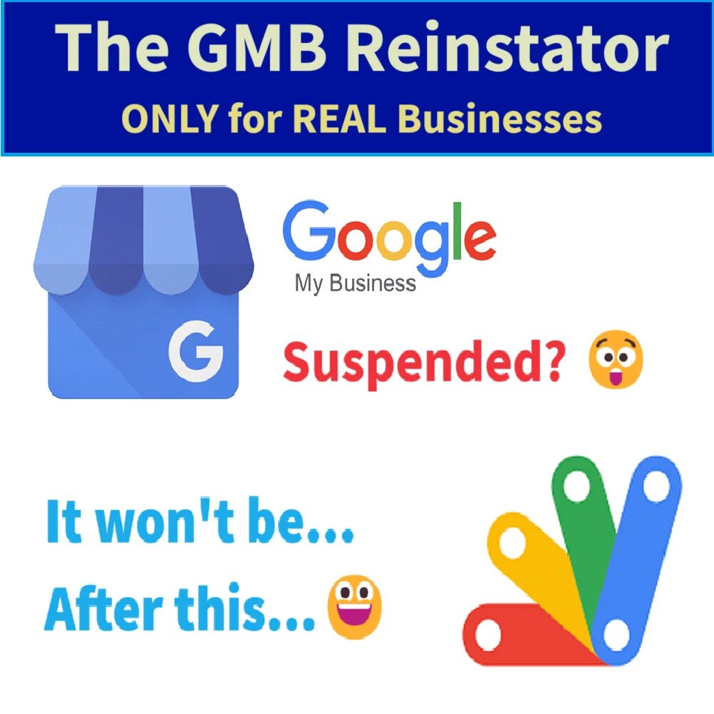 Google My Business Account Reinstatement Service