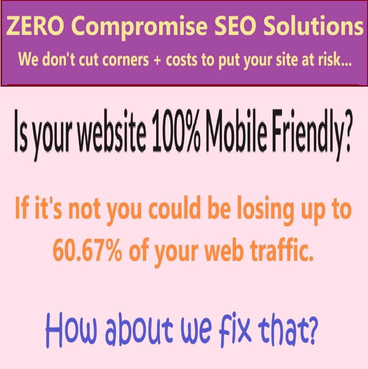 Mobile Friendly Customization Service